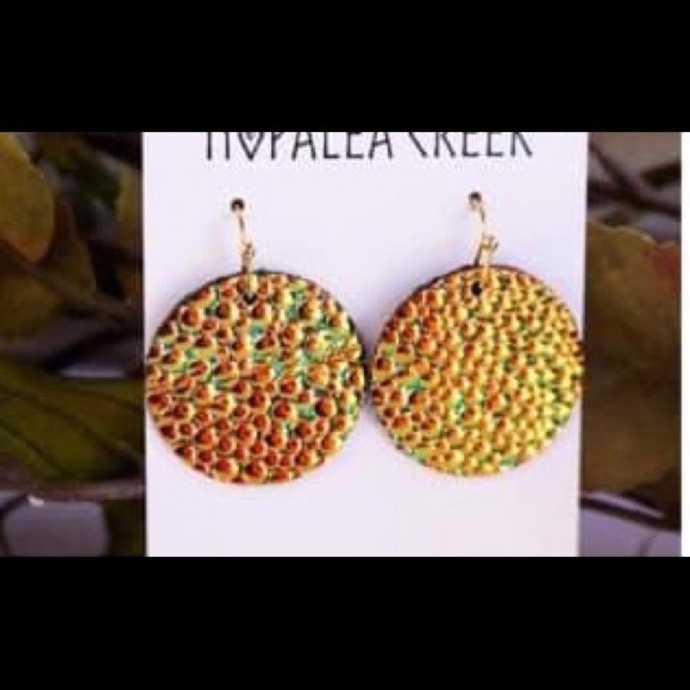 IRIDESCENT 1” MINI GENUINE LEATHER EARRINGS
